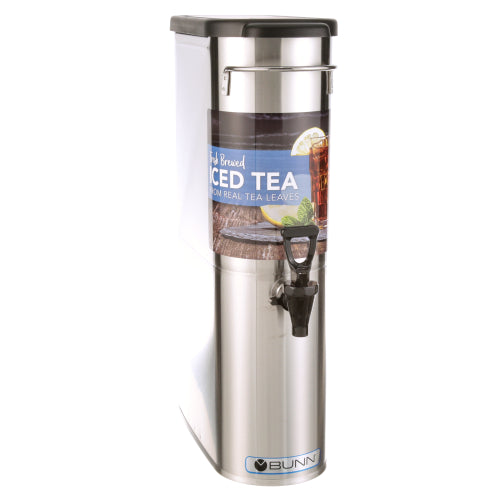 39600-0001 Bunn - Stainless Steel Iced Tea Dispenser 39600-0001 Bunn - Stainless Steel Iced Tea Dispenser